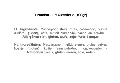 Tiramisu - Le Classique