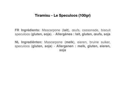 Tiramisu - Speculoos