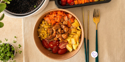 Bowl de poulet au miel